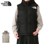 ショッピングノースフェイス ダウン THE NORTH FACE ノースフェイス ヌプシ スタンドカラー ダウンベスト NDW92338 黒 中綿 レディース