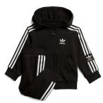 adidas アディダスオリジナルス トレフォイル パーカー セットアップ FM5596 裏毛 上下セット ギフト プレゼント キッズ ベビー