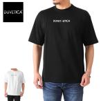 ショッピングduvetica 限定モデル DUVETICA デュベティカ GIUDECCA dieci ハイテクコットン Wロゴ Tシャツ 半袖Tシャツ メンズ