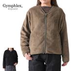 GYMPHLEX ジムフレックス ジップアップ ノーカラー フリースジャケット J-1447 レディース