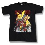 GUNS N' ROSES Tシャツ ガンズ・アンド・ローゼズ  ガンズ ガンズ&ローゼズ ロックtシャツ バンドtシャツ