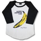 ロックTシャツ ヴェルヴェット・アンダーグラウンド  ラグランTシャツ The Velvet Underground バナナ ベースボールシャツ ベルベット アンディ