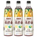 美酢 太陽のシトラス 900ml 3本セット / CJ ミチョ シトラス ドリンク 果実酢 飲みやすい 飲むお酢 飲む お酢 果実
