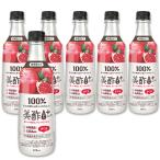 美酢プラス ざくろ 500ml 6本/ CJ ミチョ+ ザクロ 韓国 ドリンク 果実酢 飲みやすい 飲むお酢 飲む お酢 果実