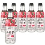 ショッピング飲む酢 美酢 美酢プラス ざくろ 500ml 6本/ CJ ミチョ+ ザクロ 韓国 ドリンク 果実酢 飲みやすい 飲むお酢 飲む お酢 果実