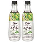 ショッピング飲む酢 美酢 美酢プラス うめ 500ml 2本/ CJ ミチョ+ 梅 韓国 ドリンク 果実酢 飲みやすい 飲むお酢 飲む お酢 果実