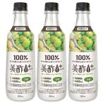 美酢プラス うめ 500ml 3本/ CJ ミチョ+ 梅 韓国 ドリンク 果実酢 飲みやすい 飲むお酢 飲む お酢 果実