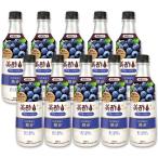 美酢プラス ブルーベリー 500ml 10本セット / CJ ミチョ+ 韓国 ドリンク 果実酢 飲みやすい 飲むお酢 飲む お酢 果実