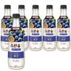 美酢プラス ブルーベリー 500ml 5本セット / CJ ミチョ+ 韓国 ドリンク 果実酢 飲みやすい 飲むお酢 飲む お酢 果実