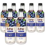 美酢プラス ブルーベリー 500ml 7本セット / CJ ミチョ+ 韓国 ドリンク 果実酢 飲みやすい 飲むお酢 飲む お酢 果実