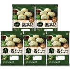 冷凍便 bibigo 蒸マンドゥ 200g 5袋セット / 肉&野菜 蒸餃子 韓国 冷凍 餃子 ビビゴ ギョウザ 肉餃子 王餃子