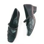 ショッピングストラップ パンプス 婦人靴 ストラップ 3E 山羊革 レザーシューズ レディース レディースシューズ ゴールデンフット 2103