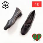 ショッピングウェッジソール ウェッジソールパンプス ブラックパンプス フォーマル シューズ 4E 婦人靴 オフィス 冠婚葬祭 楽ちん レディースシューズ ゴールデンフット