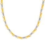  BVLGARY BVLGARI рис цепь колье 60cm K18YG/SS