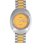 ラドー RADO ダイヤスター デイデイト 腕時計 クォーツ ゴールド文字盤 クォーツ コンビカラー メンズ