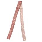 シャネル CHANEL ココマーク リボン バンダナ スカーフ 89cm ピンク ユニセックス