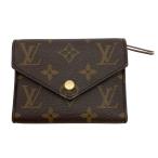ルイヴィトン LOUIS VUITTON ポルトフォイユ ヴィクトリーヌ 三つ折り財布 モノグラム キャンバス M62472 ブラウン RFID ユニセックス