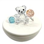 スワロフスキー SWAROVSKI マイリトルクリスベア デコレーションボックス オブジェ 置物 クリア くま 小物入れ My Little Kris Bear