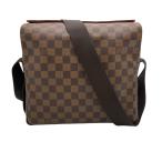 ルイヴィトン LOUIS VUITTON ナヴィグリオ ショルダーバッグ ダミエ エベヌ N45255 ブラウン ゴールド金具 SR0095 ユニセックス