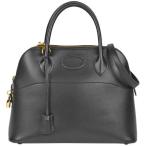 エルメス HERMES ボリード31 ストラップ付 2WAYハンドバッグ ヴォーシャモニー レザー ブラック □G刻印 ゴールド金具
