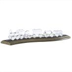  Swarovski SWAROVSKI. машина комплект произведение искусства украшение 24cm прозрачный 5 обе локомотив направляющие имеется 
