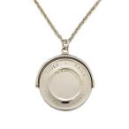 ショッピングティファニー ティファニー Tiffany&Co. HEADS TAIL コイン メダル ネックレス SV925 シルバー 2003年