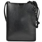 ジルサンダー JIL SANDER タングル スモール ショルダーバッグ レザー ブラック ポシェット サコッシュ