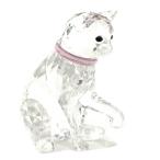 スワロフスキー SWAROVSKI 猫のお母さん オブジェ 置物 5465836 クリア