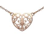 ティファニー Tiffany&amp;Co. エンチャント ハート ネックレス ルベドメタル レディース