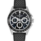 ハミルトン HAMILTON H36606730 ジャズマスター パフォーマー オートクロノ 腕時計 自動巻 ブラック文字盤 メンズ