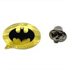 スワロフスキー SWAROVSKI DCコミックス バットマン ロゴマグネット オブジェ 置物 5557490 クリア ピンバッジ