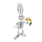 スワロフスキー SWAROVSKI ルーニーテューンズ バッグスバニー オブジェ 置物 5470344 クリア ウサギ
