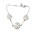  Swarovski SWAROVSKI Circle diamond браслет metal g crystal серебряный 
