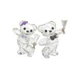  Swarovski SWAROVSKI Chris Bear Let*s Celebrate произведение искусства украшение 5063325 прозрачный интерьер 