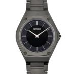 シチズン CITIZEN エコドライブワン Eco-Drive one ソーラー電池式 メンズ 腕時計 SS 黒文字盤 AR5064-57E