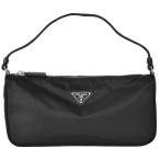  Prada PRADA нейлон плечо сумка NERO черный серебряный металлические принадлежности аксессуары сумка MV633