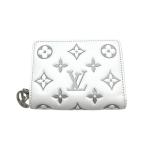 ルイヴィトン LOUIS VUITTON ポルトフォイユ ルー モノグラム 二つ折り財布 M12153 ホワイト RFID(ICチップ)内蔵 レディース