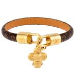 ルイヴィトン LOUIS VUITTON ヴィヴィエンヌ ブレスレット PVC GP M6773 BC1200 モノグラム チャーム