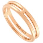 エルメス HERMES アリアンヌ リング 指輪 #53 K18PG ピンクゴールド 3.0g レディース