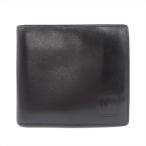 ダンヒル Dunhill 二つ折り財布 レザー ブラック メンズ