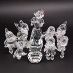 Swarovski SWAROVSKI Белоснежка . 7 человек. маленький человек название plate комплект произведение искусства украшение 994881 прозрачный Disney 