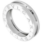 ブルガリ BVLGARI ビーゼロワン 1バンド リング 指輪 #48 K18WG ホワイトゴールド 6.5g B-zero1 XS レディース