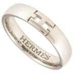 ショッピングエヴァ エルメス HERMES エヴァー ヘラクレス リング 指輪 #47 K18WG 3.2g ホワイトゴールド レディース