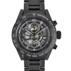タグホイヤー TAG Heuer カレラ キャリバー ホイヤー01 クロノグラフ セラミック メンズ 時計 自動巻き スケルトン文字盤 シースルーバック CAR2A91.BH0742