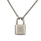 ルイヴィトン LOUIS VUITTON シルバー ロックイット ネックレス Q93559 SV925 パンダンティフ パドロック レディース