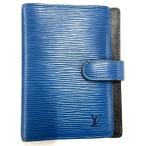  Louis Vuitton LOUIS VUITTON epi Agenda PM обложка для записной книжки epi R20055 голубой CA0977