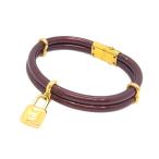  Louis Vuitton LOUIS VUITTON латунь re keep itotuwa стул браслет pa палатка кожа GP M6642Eama Ran to женский 