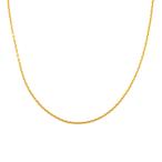 ブルガリ BVLGARI ビーゼロワン チェーン ネックレス K18YG 6.1g アクセサリー 41cm