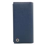 ブルガリ BVLGARI ブルガリマン 長財布 レザー 283811 ネイビー RFID(ICチップ)内蔵 メンズ
