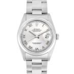 ロレックス ROLEX デイトジャスト 16200 SS Y番 メンズ 自動巻き 時計 シルバー文字 ...